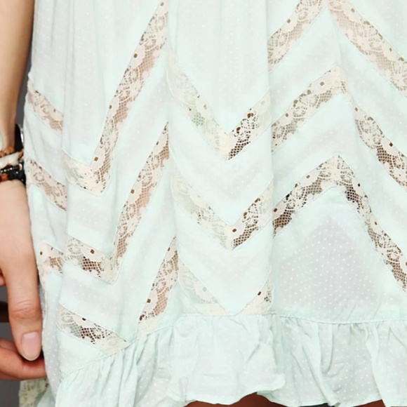 Free People Voile and Lace Slip - Picture 3 of 4